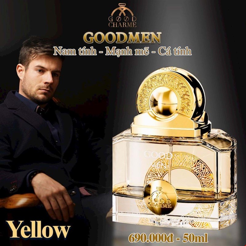 Nước hoa nam GOODMEN VÀNG