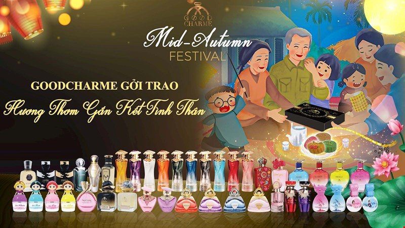 Nước hoa GOODCHARME - Món quà trung thu nhiều ý nghĩa