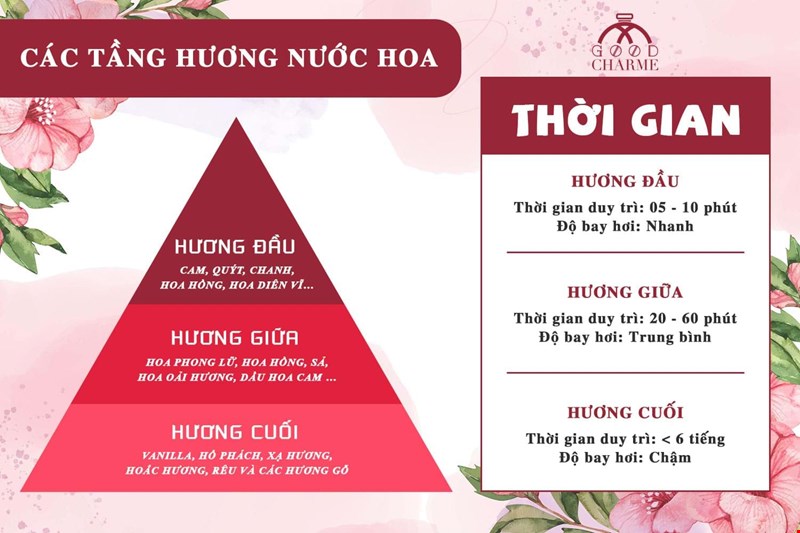 Những điều cần biết về 3 tầng hương của nước hoa