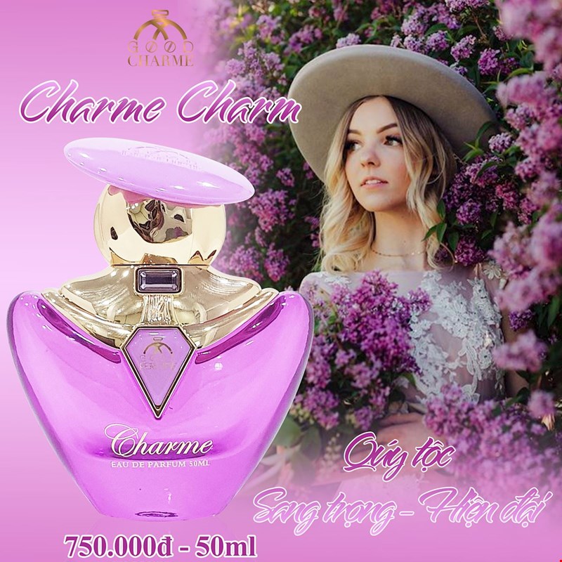 Charme Charm tràn đầy nữ tính với hương hoa cuốn mũi