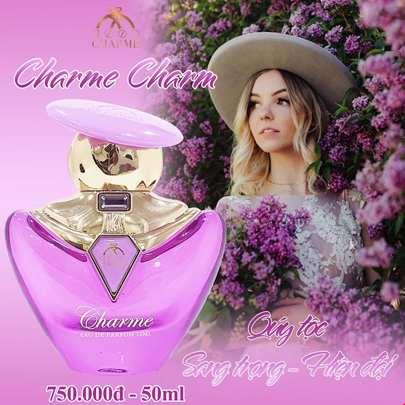 Charme Charm tràn đầy nữ tính với hương hoa cuốn mũi 