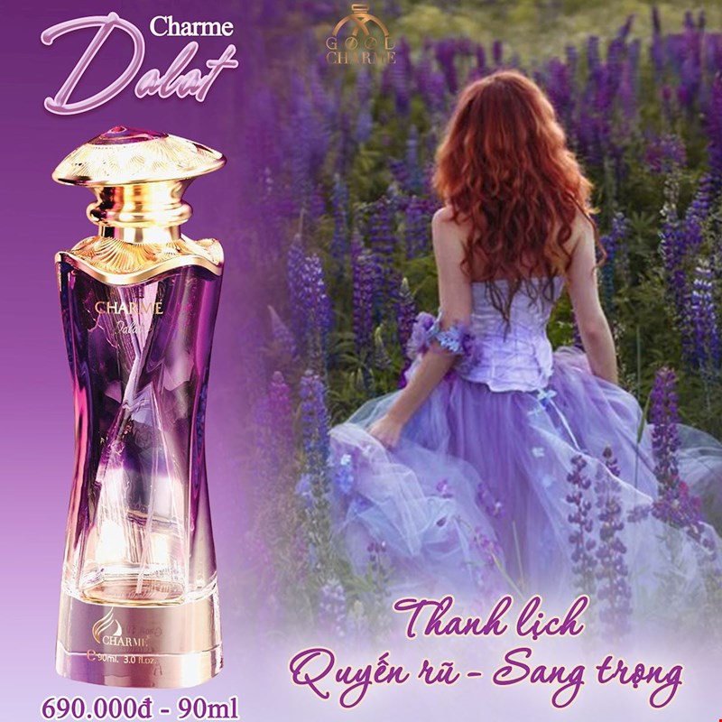 Hoa lavender tạo nên mùi hương say đắm cho Charme Đà Lạt