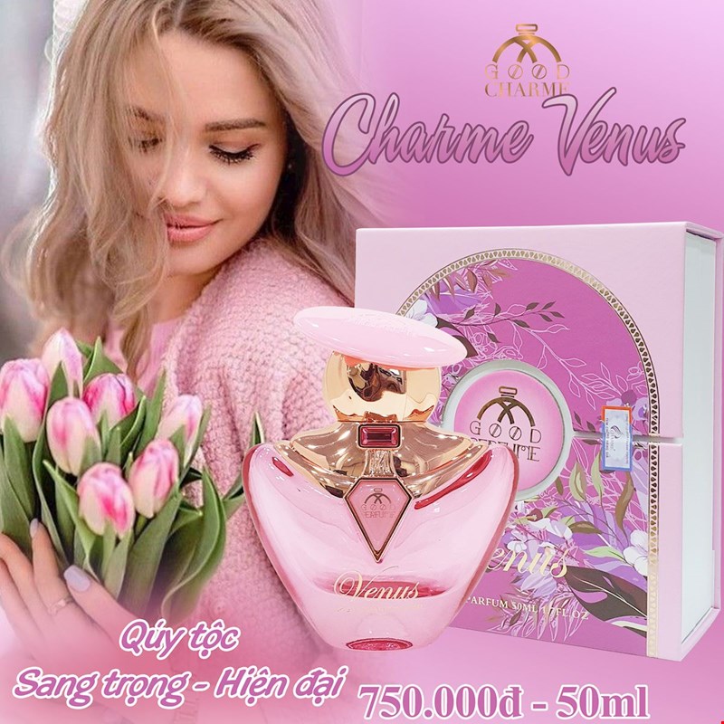 Mùi hương thu hút khó cưỡng của Charme Venus