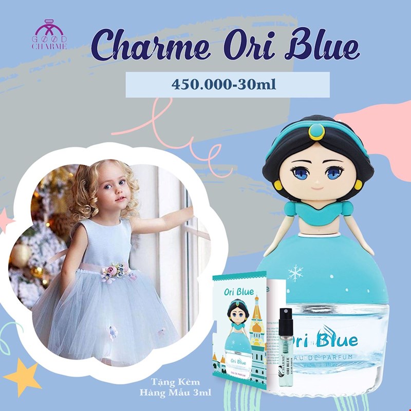 Lựa chọn hoàn hảo dành cho bé gái chính là Charme Ori Blue