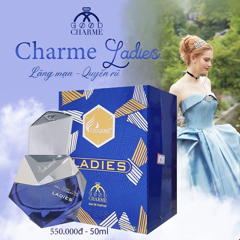 Charme Ladies kết hợp vanilla với tầng hương hoa xao xuyến