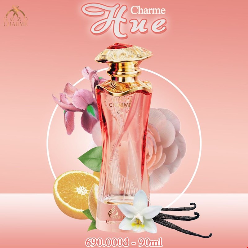 Đẹp mặn mà, mơ mộng cùng tầng hương nước hoa Charme Huế